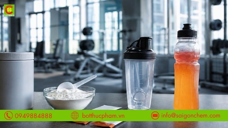 Ứng dụng maltodextrin trong thức uống v&agrave; gel năng lượng